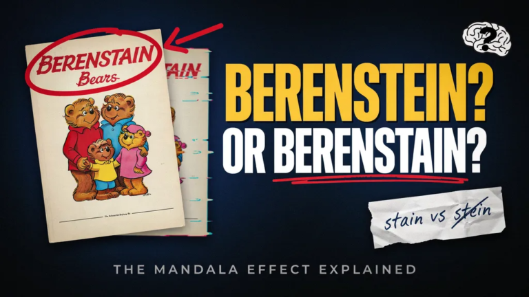 Berenstain Bears Mandela Effect