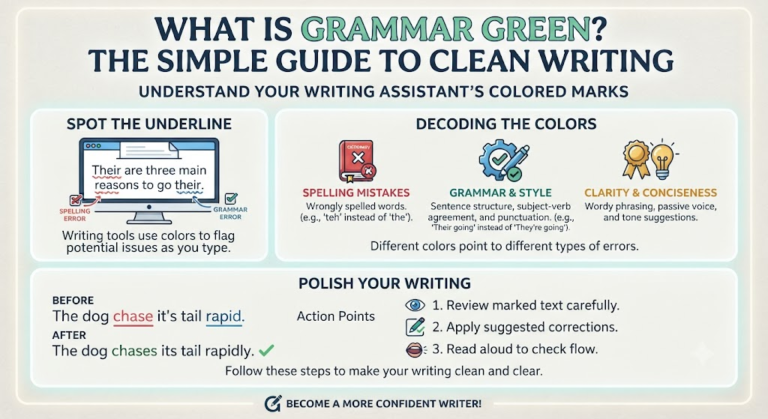 What Is Grammar Green? The Simple Guide to Clean Writing Grammar Green