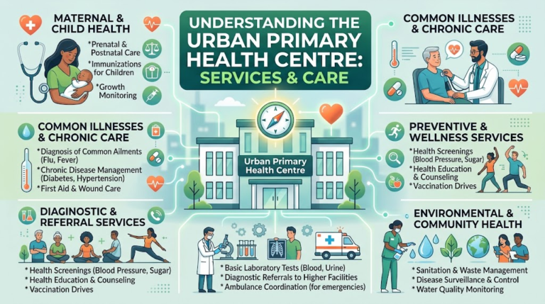 Understanding the Urban Primary Health Centre: Services & Care Urban Primary Health Centre